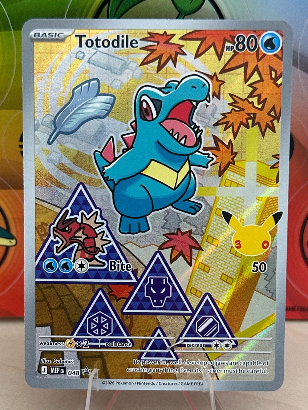 Pokémon TCG Totodile - 048 - ME: Mega Evolution Promo (MEP) Mint/NM